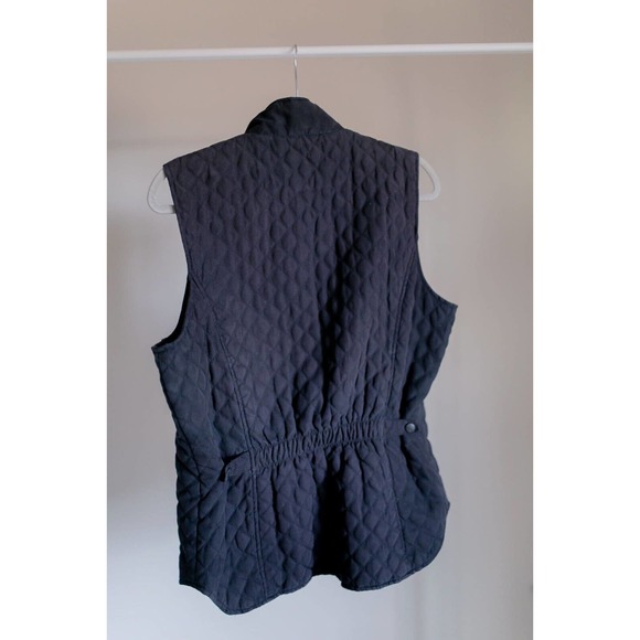 Outback Trading Company Womens Size L Grand Prix Quilted Riding Zip Up Vest 2958 - Picture 2 of 7